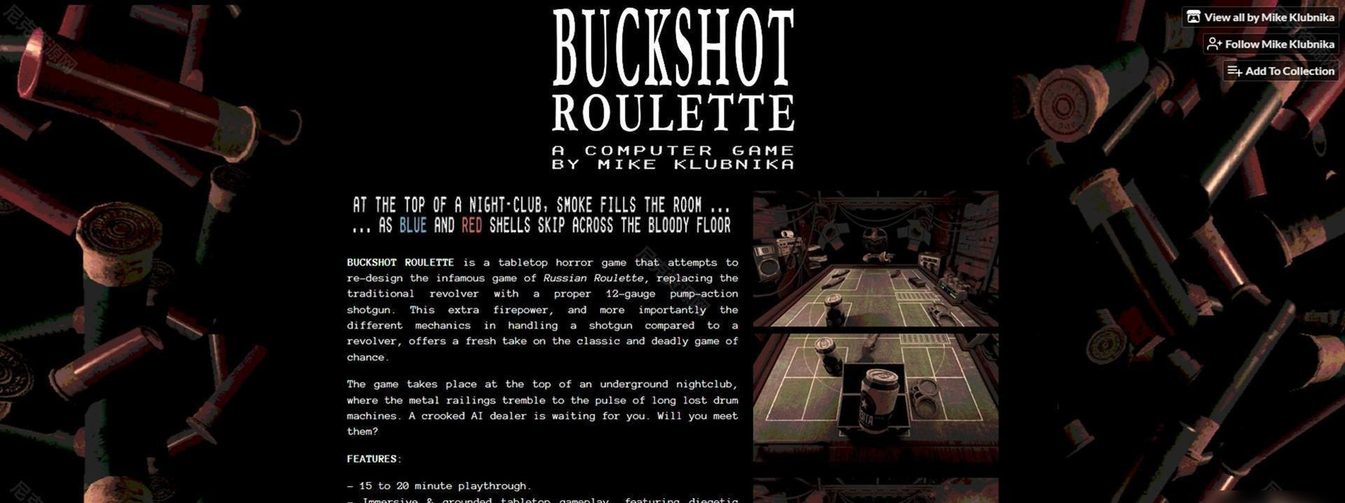 buckshot roulette手游